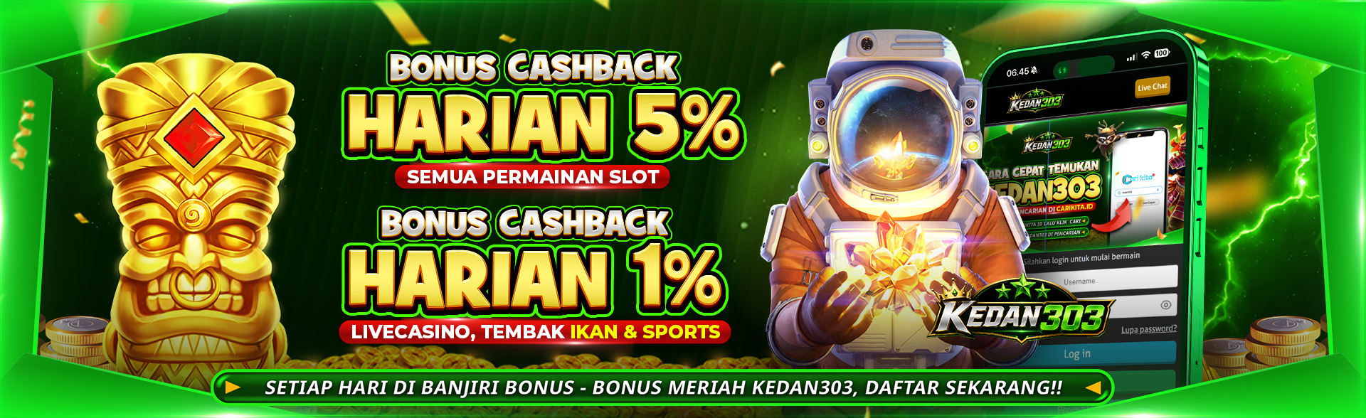 BONUS CASHBACK